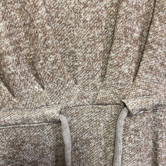 Anthropologie Saturday Sunday Taupe Tan Sweatshirt Dress - Picture 5 of 12